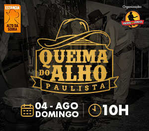 QUEIMA DO ALHO PAULISTA | Arena